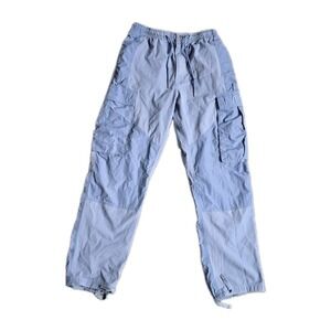 Nike Air Jordan Flight Heritage Men's Utility Cargo Pants Blue Gray Size Small